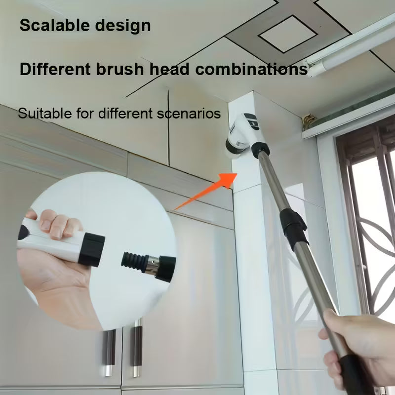 Cepillo de limpieza eléctrico 7 en 1